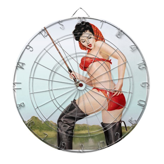 Dagens Fångstpip upp Fiskejsaren Darttavla (Framsidan)