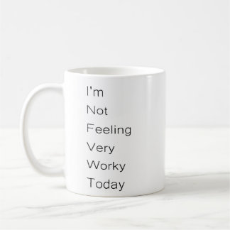 Dagens föredragningslista känns inte särskilt arbe kaffemugg