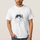 Dagens Geometric Nature Mountains Crystals Boho T Shirt<br><div class="desc">Coola bohemisk geometrisk naturgrafik med kristaller och enkla former.</div>
