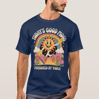 Dagens goda humör sponsras av Vodka Retro Roligt T Shirt