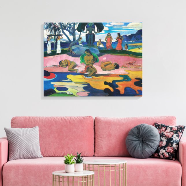 Dagens Gud | Paul Gauguin | Canvastryck (Insitu (Vardagsrum))