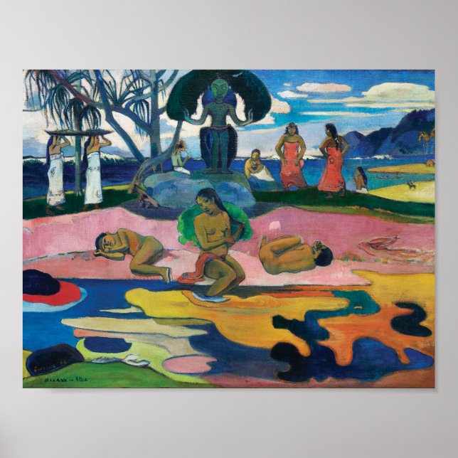 Dagens Gud | Paul Gauguin | Poster (Framsidan)