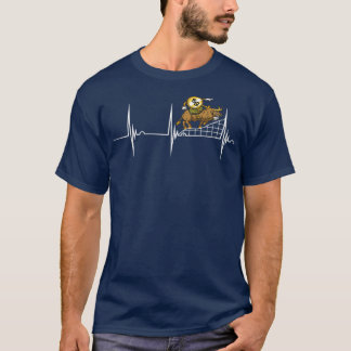 Dagens handelsvåg EKG Pulse Investor Lagrar Mar T Shirt