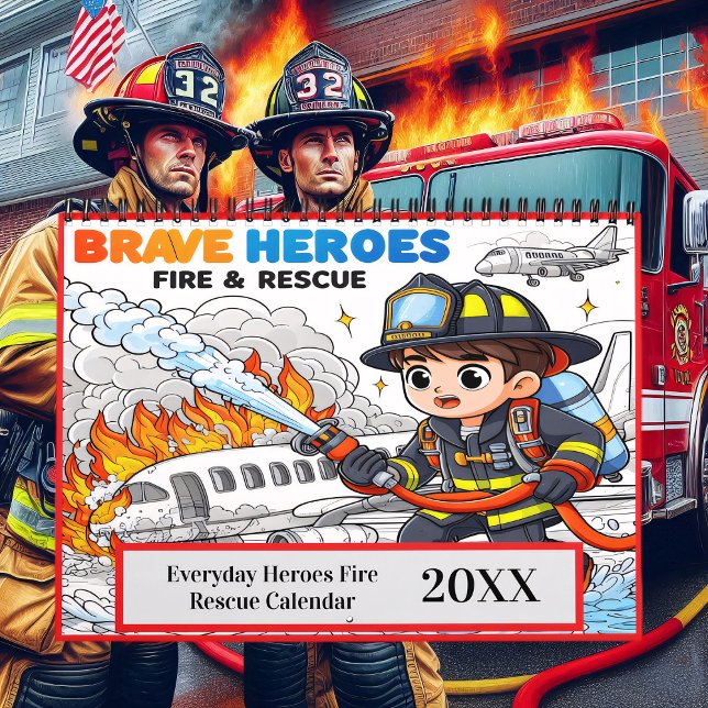 Dagens Heroes Fire Rädding 2025/2026 Kalender (Skapare uppladdad)