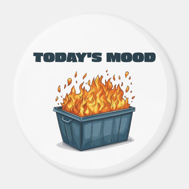 Dagens humör magnet (Framsidan)