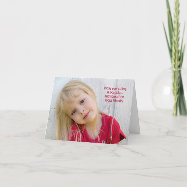 Dagens inspiration kort (Framsida)