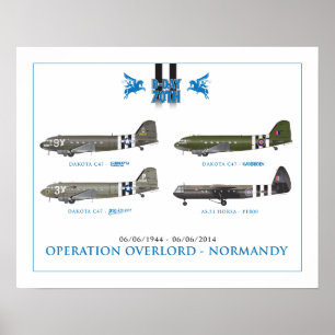 DAGENS INVASIONSLUFTFARTYG POSTER