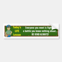 Dagens Life Lesson... Om du är på gång...