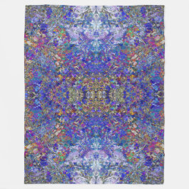Dagens Lövs Träd Art Meditation Fleece Blanket