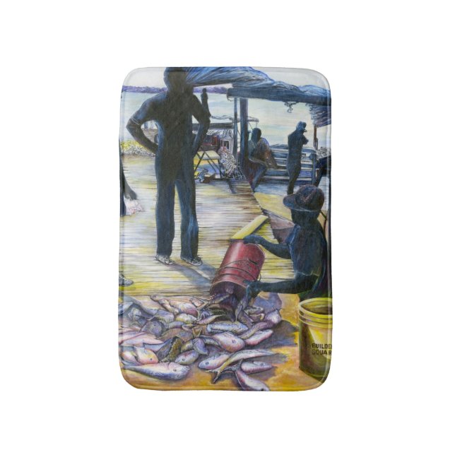 Dagens Menu, Harbor Island, Bahamas Badrumsmatta (Framsidan (Vertikal))