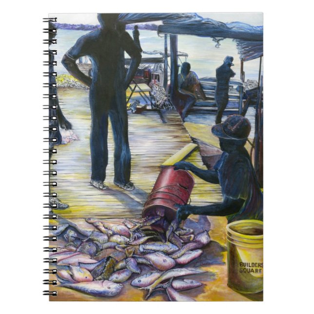 Dagens Menu, Harbour Island Anteckningsbok Med Spiral (Framsidan)