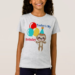 Dagens min födelsedagSloth T Shirt