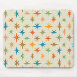 Dagens moderna, färgstarka atomstjärnor musmatta