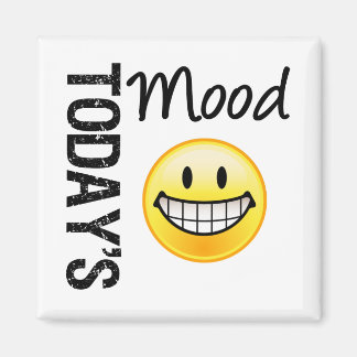 Dagens Mood Mycket Lycklig Emoticon Magnet