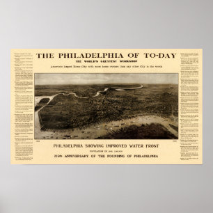 Dagens Philadelphia - 1908 Poster
