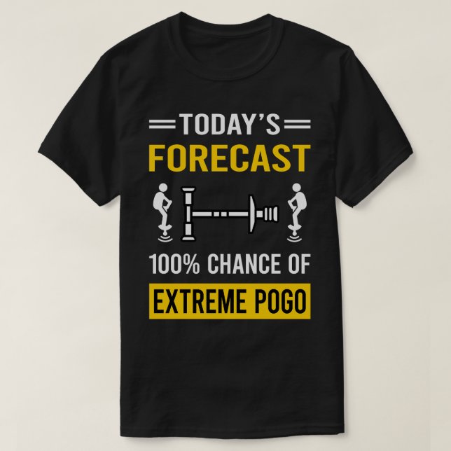 Dagens prognos Extreme Pogo T Shirt (Design framsida)