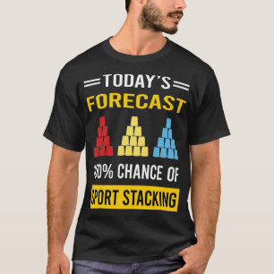 Dagens prognos för staplingshastigheten S för spor T Shirt