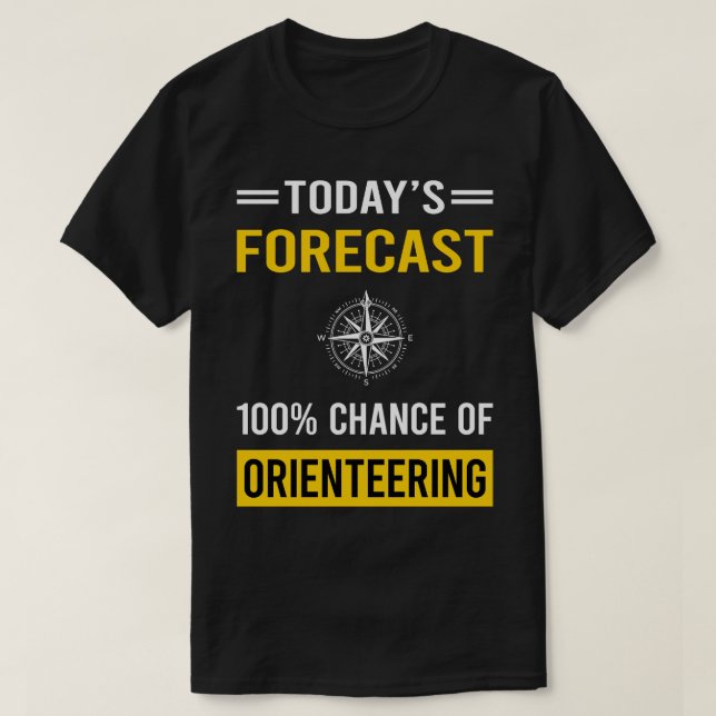 Dagens prognosorientering Orientering Orientering  T Shirt (Design framsida)