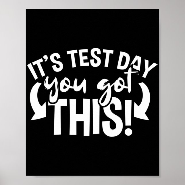 Dagens provlärare Motivering Poster (Framsidan)