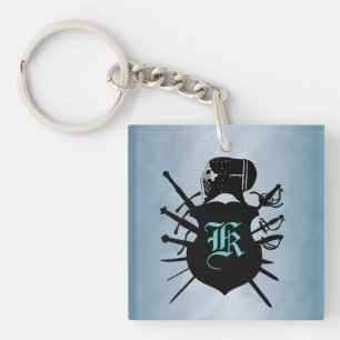 Dagens riddaresvärdblått Keychain