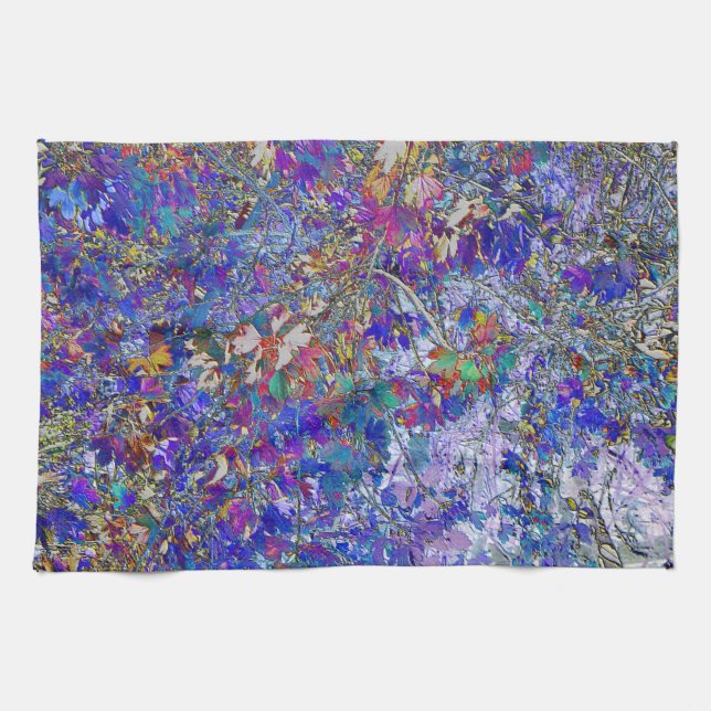 Dagens serveringsfack för servering av Träd Art Bo Kökshandduk (Horisontell)