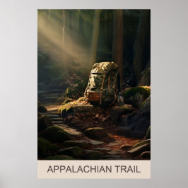 Dagens slut på Appalachian Trail Poster