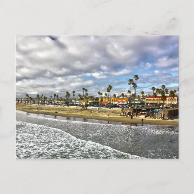 "Dagens slut" vykort (Framsida)