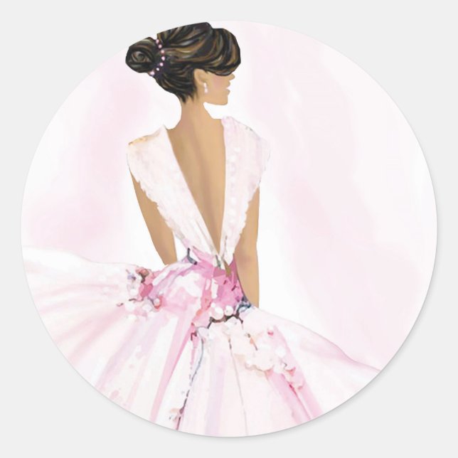 Dagens snygging runt klistermärke (Framsida)