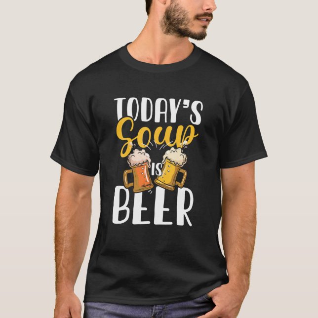 Dagens Soppa är öl | Party Pub Crawl T Shirt (Framsida)