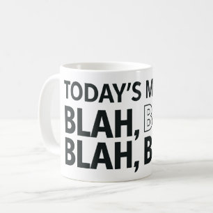 Dagens stämning kaffemugg