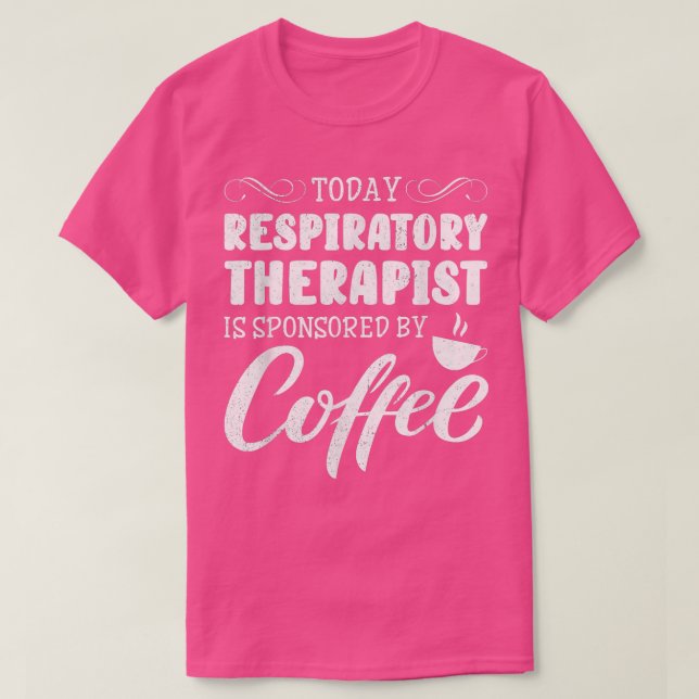 Dagens strålbehandling och respiratorisk terapi sp t shirt (Design framsida)