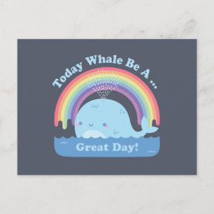 Dagens val är en Underbar dagspun, goda vibes Vykort