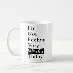 Dagens Vibe: Det känns inte särskilt arbetsfullt Kaffemugg