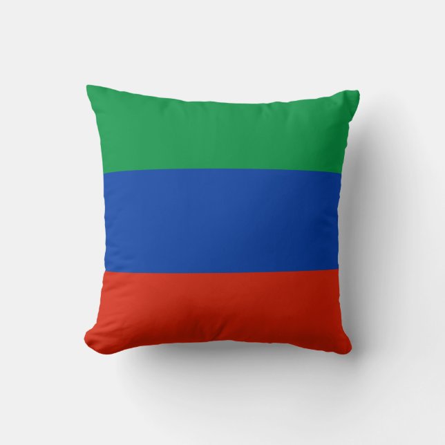 Dagestan Flagga Kudde (Framsida)