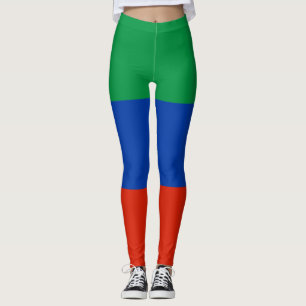 Dagestan Flagga Leggings