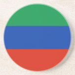 Dagestan Flagga Underlägg<br><div class="desc">Patriotic flagga av Dagestan.</div>