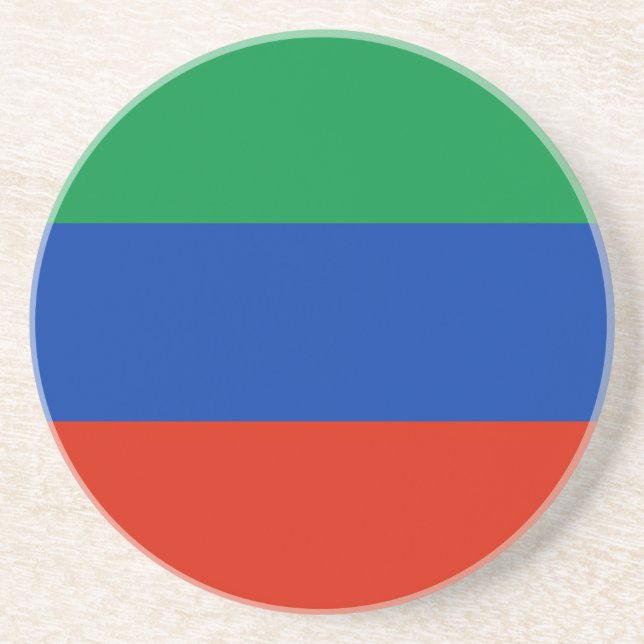 Dagestan Flagga Underlägg (Framsidan)