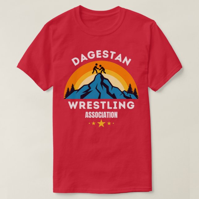 Dagestan Wrestling T Shirt (Design framsida)
