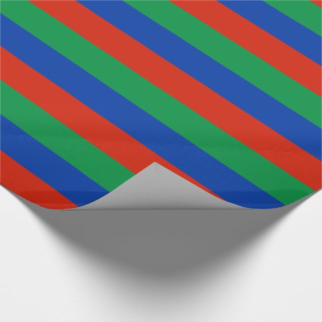 Dagestanflagga Presentpapper (Hörn)