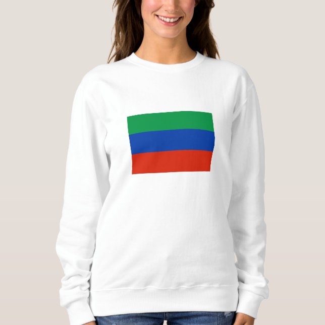 Dagestanflagga T Shirt (Framsida)