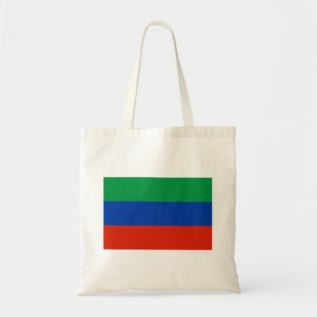 Dagestanflagga Tygkasse (Framsidan)