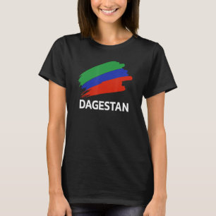 Dagestani Dagestaner Flagga Wrestler T Shirt