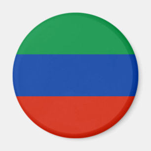 Dagestans flagga magnet