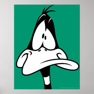 DAGFFY ANKA™ Ansikte förväxlat Poster