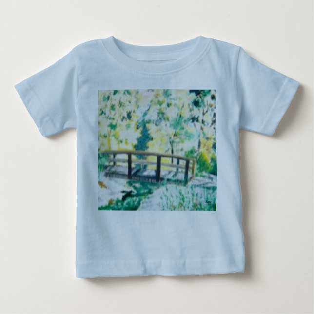 Dagg Sarr för Babys T-tröjamorgon T Shirt (Framsida)
