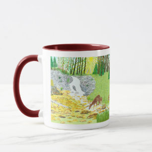 Däggdjur- och kalvkombokopp mugg