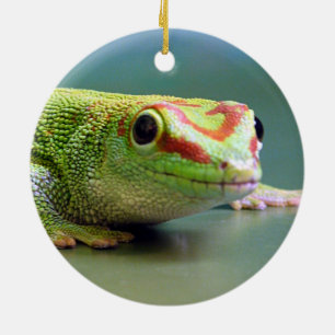 DagGecko Julgransprydnad Keramik