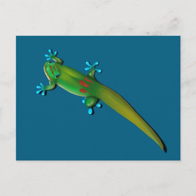 Daggekko Vykort (Framsida)