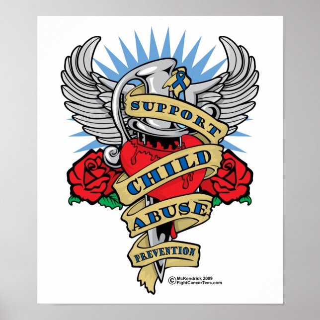 Dagger för förebyggande av övergrepp mot barn poster (Framsidan)