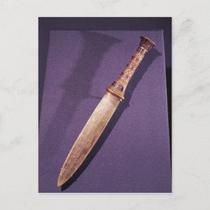 Dagger, från Grav i Tutankhamun Vykort